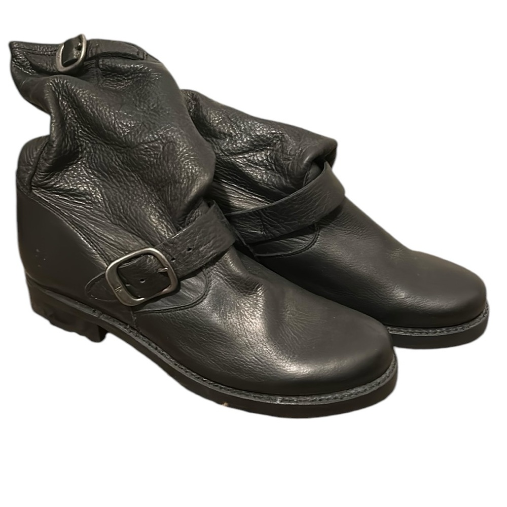 Frye Slouchy Moto Boots